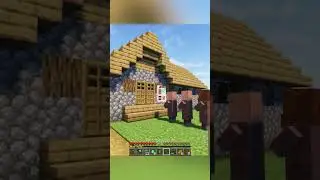 Minecraft Villagers Found a Hole 