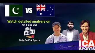 Pak vs Aus 1st & 2nd ODI Analysis with the Legends Misbah Ul Haq, Brad Hogg & Jarrod Kimber!!!