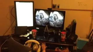 My 4yr old Daughter tries Oculus Rift for the first time