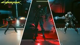 Cyberpunk 2077: Adam Smasher Boss Fight - Bosses Rebalanced Mod (Patch 1.61)