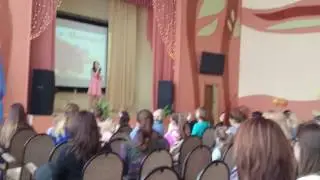 Юлия Можиловская "Поговори со мною мама" (живой звук)