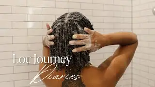Loc Diaries 03: My First Wash Day & Retwist On My Starter Locs! [Already Breaking the “Loc Rules”]