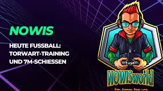 Fußball Torwart Training und 7m-Schießen