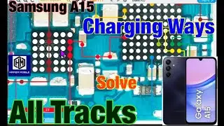 Samsung A15 SM-A155 Charging/USB ways,Not Charging Problem,All Solutions,Tracks with Full Explain