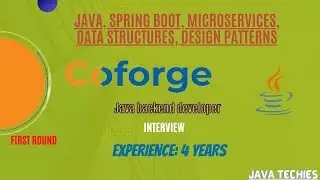 Coforge java interview questions and answers | Microservices interview questions