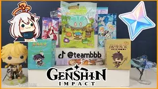 GENSHIN IMPACT UNBOXING SPECIAL! Blind Boxes and Blind Bag mini figures and collectibles slimes