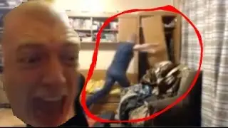 Russian streamer destroying his house LIVE on twitch!