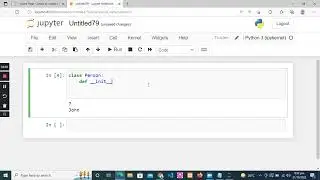 Object and init function in python