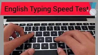 English Typing Speed Test Practice | Day 1 | 45 words per minute | 🔥🔥 100% Accuracy
