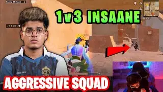 JONATHAN 1v3 🔥🔥🔥 IN FULL PAINIK SQUAD||BGMI NEW GAMEPLAY 🇮🇳🇮🇳🇮🇳