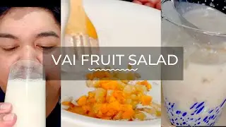 HOW TO MAKE EASY VAI FRUIT SALAD