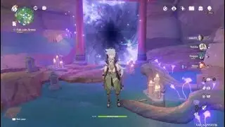 Genshin Impact Razor full proficiencia com a nahida mata mais rápido que xiao