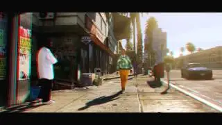 Grand Theft Auto V Trailer 3D Anaglifos