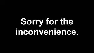 An Apology