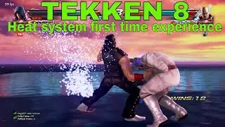 Tekken 8 heat system first time experience Devilster vs AQeel zahoor