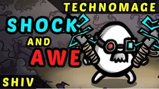 LIGHTNING ROD  - Technomage Shiv - Brotato Danger 5 Random / Random