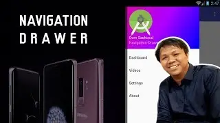 How To Create Navigation Drawer in Android Studio (ConstraintLayout)