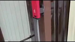 Монтаж откатных ворот в Горелово.