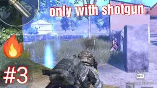 CHICKEN DINNER | ONLY WITH SHOTGUN | PUBG showdown