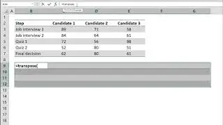 How to transpose the rows and columns of a data table