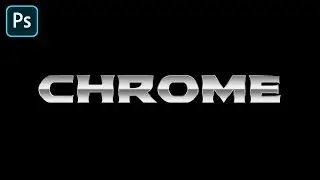 How to make Chrome Text in Photoshop (Tutorial)
