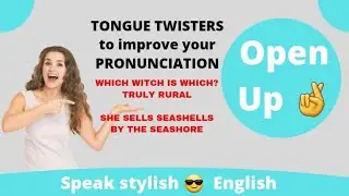 Spoken English through tamil| Speak like foreign accent 🤩 | Tongue twisters to improve Pronunciation
