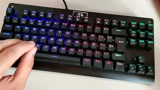 Como está meu Redragon Dark Avenger após 1 ano de uso Switch Outemu Brown