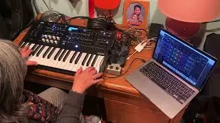 Korg Wavestate VST/Native Plug for Mac and Window/ using KORG WAVESTATE Hardware!! First Recording!!