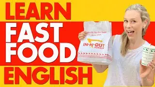 Learn American Fast Food Vocabulary | English with Jackie