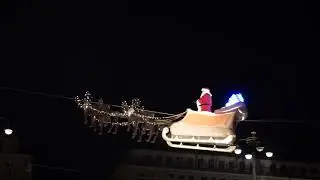 Der fliegende Weihnachtsmann Hamburg
