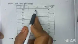 অষ্টম শ্রেণি অনুশীলনী ১১ (পরিসংখ্যান) উদাহারন নং ৭