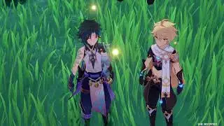 [Genshin Impact] Extra Dialogue with Xiao - Vibrant Harriers Aloft in Spring Breeze