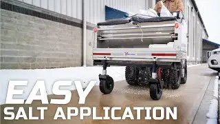 Revolutionizing Sidewalk Snow Management: The Power of Ventrac SSV in Salt Mode
