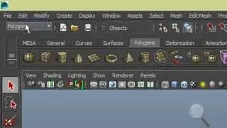 Maya basic user interface overview