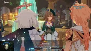 Стрим Genshin Impact. Второе цветение, часть 1, Итэр