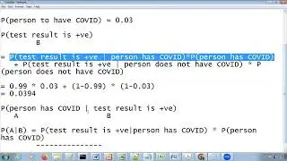 Naive Bayes Classifier for  Categorical Data - explained with illustrative examples
