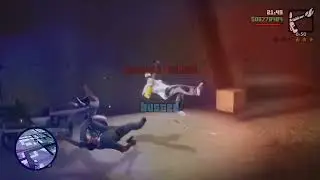 Epic Busted Moment of CJ - Grand Theft Auto San Andreas Definitive Edition