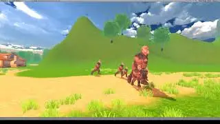 Unity pirate chase scene