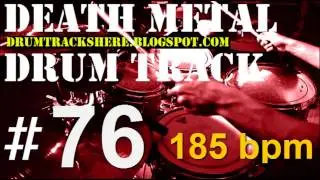 #76 DEATH METAL | DRUM TRACK 185 bpm