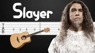 Delusions Of Saviour - Slayer Guitar Tutorial, Guitar Tabs, Guitar Lesson