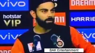 Virat Kohli Talking in Telugu(Just For Fun) after win