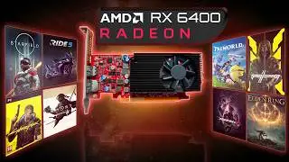 AMD Radeon RX 6400 Benchmarked in 8 New Games with Ray Tracing