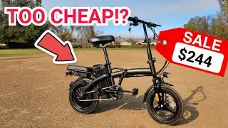 Cheapest Folding Electric Bike from Aliexpress