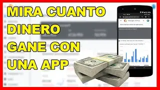 🤑Cuanto DINERO Gane en un MES con una Aplicación recién Creada con admob 😱- [NO ES CLICKBAIT]