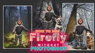 Firefly Photo editing and backlight background replacement | adobe firefly 2023