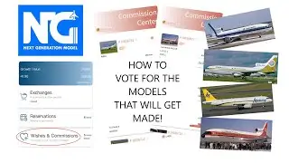 Wish for and Vote for the Aircraft NG Models Makes