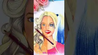 Barbie - Margot Robbie - Harley Queen drawing 💅