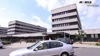 MIR100 Robot Working in Hospital | Mobile Automation