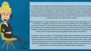 What is COMPOSER  What does COMPOSER mean  COMPOSER meaning, definition & explanation