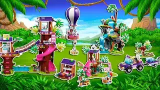 Лего френдс Спасение в джунглях | Lego friends Jungle rescue